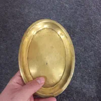 سینی قندپهلو برنجی روسی قدیمی