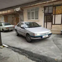 پژو 405 نقره ایی مدل 86 دوگانه کارخانه|خودرو سواری و وانت|سنندج, |دیوار