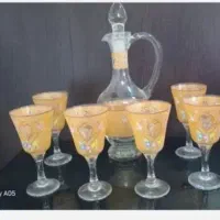 جام و گیلاس - تنگ و گیلاس لب طلایی ترک