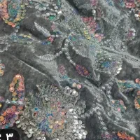 سه قواره پارچه مخمل|لباس|خرمآباد, |دیوار