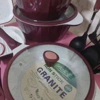 سرویس قابلمه چدن داخل گرانیتی