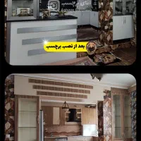 بازسازی کابینت آشپزخانه برچسب کابینت روکش کاشی|خدمات پیشه و مهارت|تبریز, |دیوار