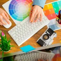 فتوشاپ کار طراحی لوگو کارت ویزیت پوستر بنر و..