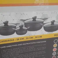 قابلمه ۸تکه تفلون مارک ام کی|ظروف پختوپز|پاکدشت, پاکدشت (مامازند)|دیوار