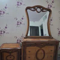 میز آرایش+ تختخواب + دو تا پاتختی