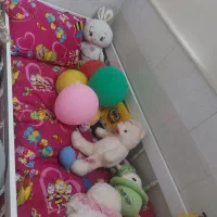 کمدوتخت بچه|اسباب و اثاث بچه|قم, نخودی|دیوار