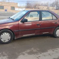 پژو ۴۰۵ عنابی مدل ۸۲ تمیز