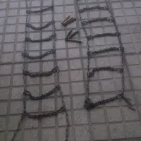 فروش یک جفت زنجیر چرخ خودرو سایز۱۷۵×۱۴ اراک
