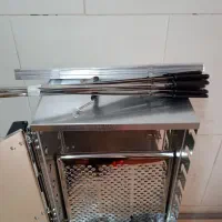 کباب پز گازی دادلیسان 14 سیخ موتور دار آکبند|اجاق گاز و لوازم برقی پخت‌وپز|کرج, حصارک بالا|دیوار
