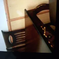 میزوصندلی نهارخوری چوب وچرم|میز و صندلی غذاخوری|رفسنجان, |دیوار