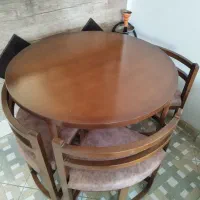 میز ناهار خوری چوبی