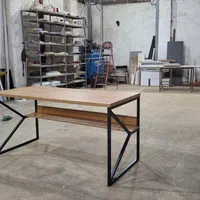 میز تحریر. میز کامپیوتر . میز چوبی و فلزی طرح Y