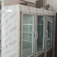 یخچال تمام استیل موتور دانفوس در حد نو استندسیگار|فروشگاه و مغازه|شیراز, بید زرد|دیوار