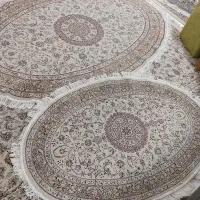 جفت فرش بیضی ۴ متری و ۱/۵ متری