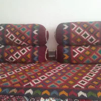 گلیم یاسوجی خوش رنگ و طرح|گلیم، جاجیم، گبه|لردگان, |دیوار