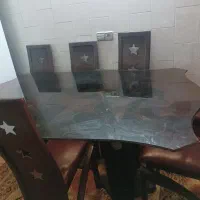 میزغذاخوری 6نفره سالم و کامل