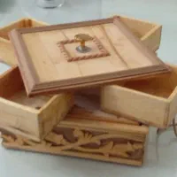 شکلات خوری چوبی چراغهای رومیزی وخواب