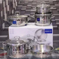 سرویس قابلمه استیل کرکماز بشرط اصل