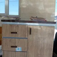 کابینت بدنه فلزی بدنه و صفحه ام دی اف