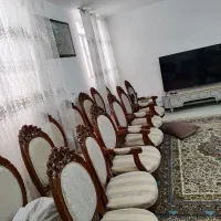 صندلی سلطنتی چوب گردو دست ساز
