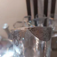 پارچ ولیوان نقره کوب فرانسه|ظروف سرو و پذیرایی|تهران, مینای جنوبی|دیوار