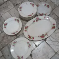 بشقاب و دیس گلسرخ