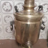 سماور روس دیس گل مرغی کهنه