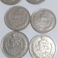 سکه شاهی معاوضه با پرنده|کلکسیون سکه، تمبر، اسکناس|بافت, |دیوار