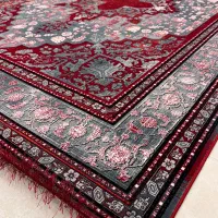 ترکیبی از فرش طوسی لاکی فرش کریوند