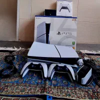 PS5 مدلCFI 2016 A01Y خونگی با دودسته و پایه شارژر