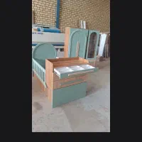 ست سه تیکه با تخت دومنظوره در چند طرح و رنگ