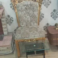 مبل استیل طلایی۹نفره|مبلمان خانگی و میز عسلی|کرج, ساماندهی|دیوار