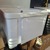 روشویی کابینتی/ کابینت روشویی شرکتی PVC برند|لوازم سرویس بهداشتی|تهران, زعفرانیه|دیوار