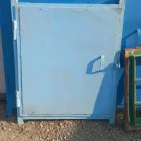 دریچه اهنی فلزی زمینی  درب کنتور چاه فاضلاب