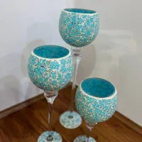 شمعدان تزئینی|صنایع دستی و سایر لوازم تزئینی|خلخال, |دیوار