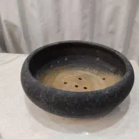 گلدان سفالی طرح دار|گل و گیاه طبیعی|قم, باجک یک|دیوار