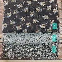 دو قواره پارچه و چادر رنگی