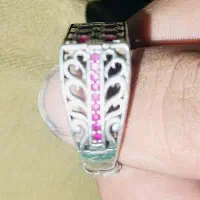 انگشترنقره یاقوت