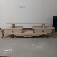 میزتلویزیون چوبی کاملا نو