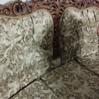 مبلمان نه نفره نیاز به تعمیر ، می‌باشد|مبلمان خانگی و میز عسلی|تهران, دولاب|دیوار
