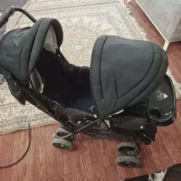 فروش کالسکه دو قلویی در حد نو برند چیکو|کالسکه و لوازم جانبی|کتالم و سادات شهر, |دیوار