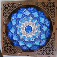 بشقاب میناکاری