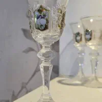 بلور چک تزئینی غذاخوری ۱۲نفره|ظروف سرو و پذیرایی|اصفهان, مشکین|دیوار
