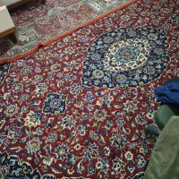 قالی .جارو برقی .میز تلویزیون .جارو برقی در حد نو|فرش|جیرفت, |دیوار