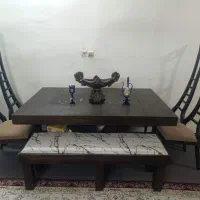 مبل ال هشت نفره به همراه نهارخوری