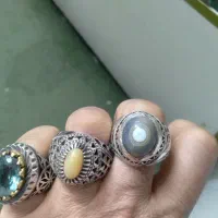 ۳عدد انگشتر کاردست زیبا واصلی