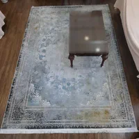 یک تخته فرش ماشینی ۶ متری طرح دریا مدل وینتیج نو