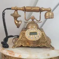 چندتیکه برنز نو ودرحدنو. تلفن آینه شعمدان