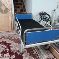 تخت  بیمارستانی جکدار با تشک نو