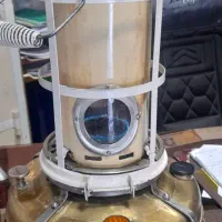 چراغ علا الدین قدیمی  تانک نفت  برنجی آبی سوز